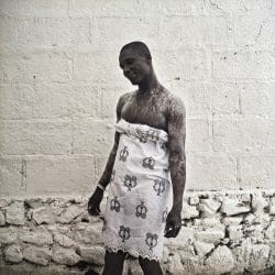 Homme sortant de la transe, Winneba, Ghana