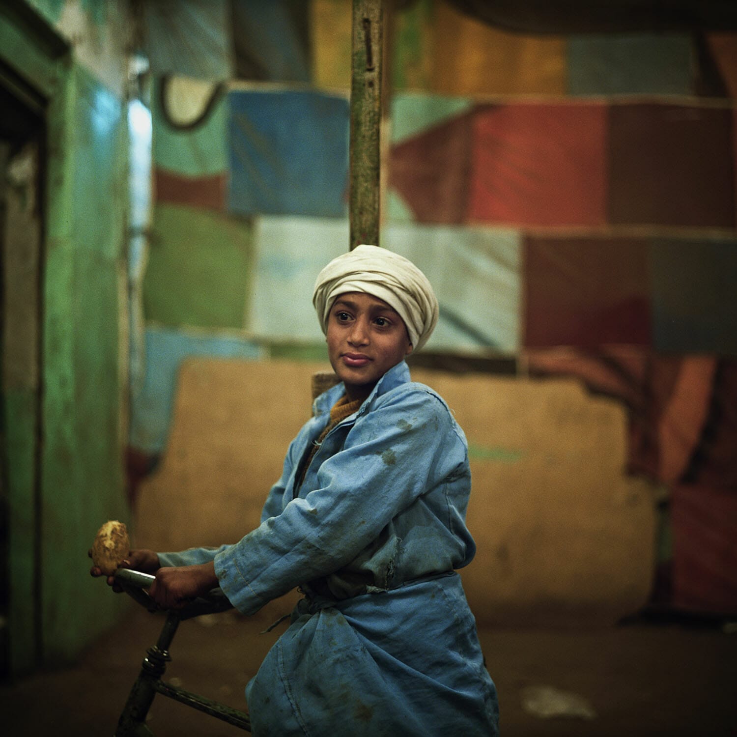 Enfant à la patate, Le Caire