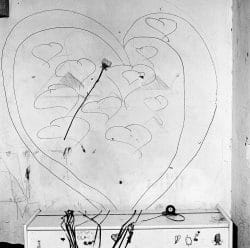 Hand-drawn hearts