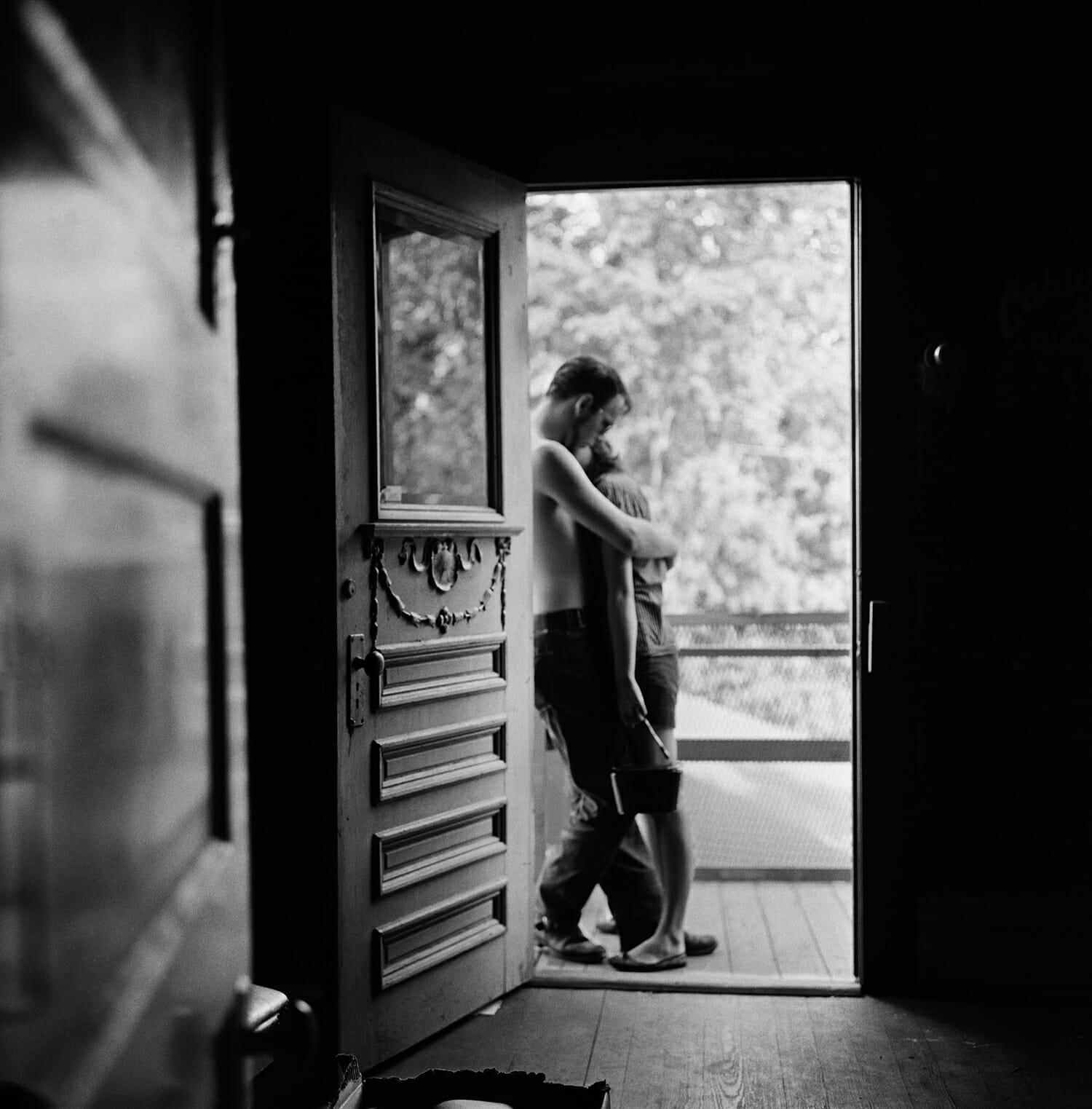 Lovers in a Doorway, Houston, Texas