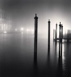 Night Docking Poles, Venice, Italy