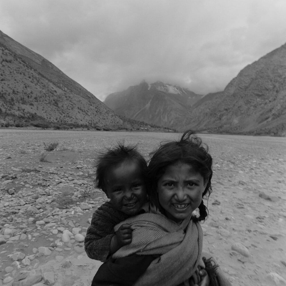 Sisters, Jespa, North-West Himalayas, India