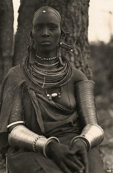 Femme Masaï, Kenya
