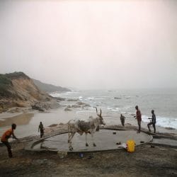 Abattoir face à la mer, Cape Coast, Ghana