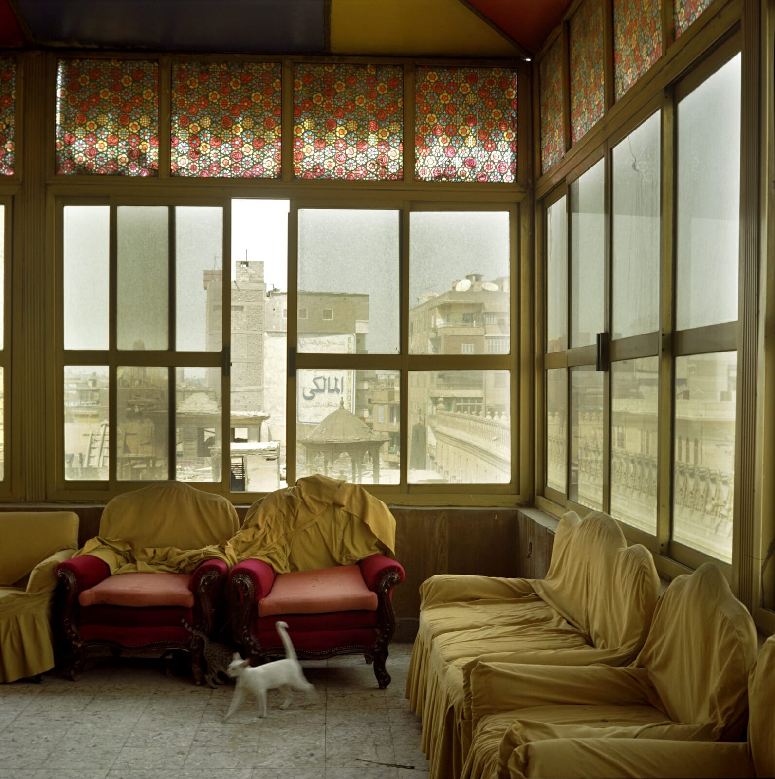 Vue sur la Gamaleya depuis l’hôtel Hussein, Le Caire