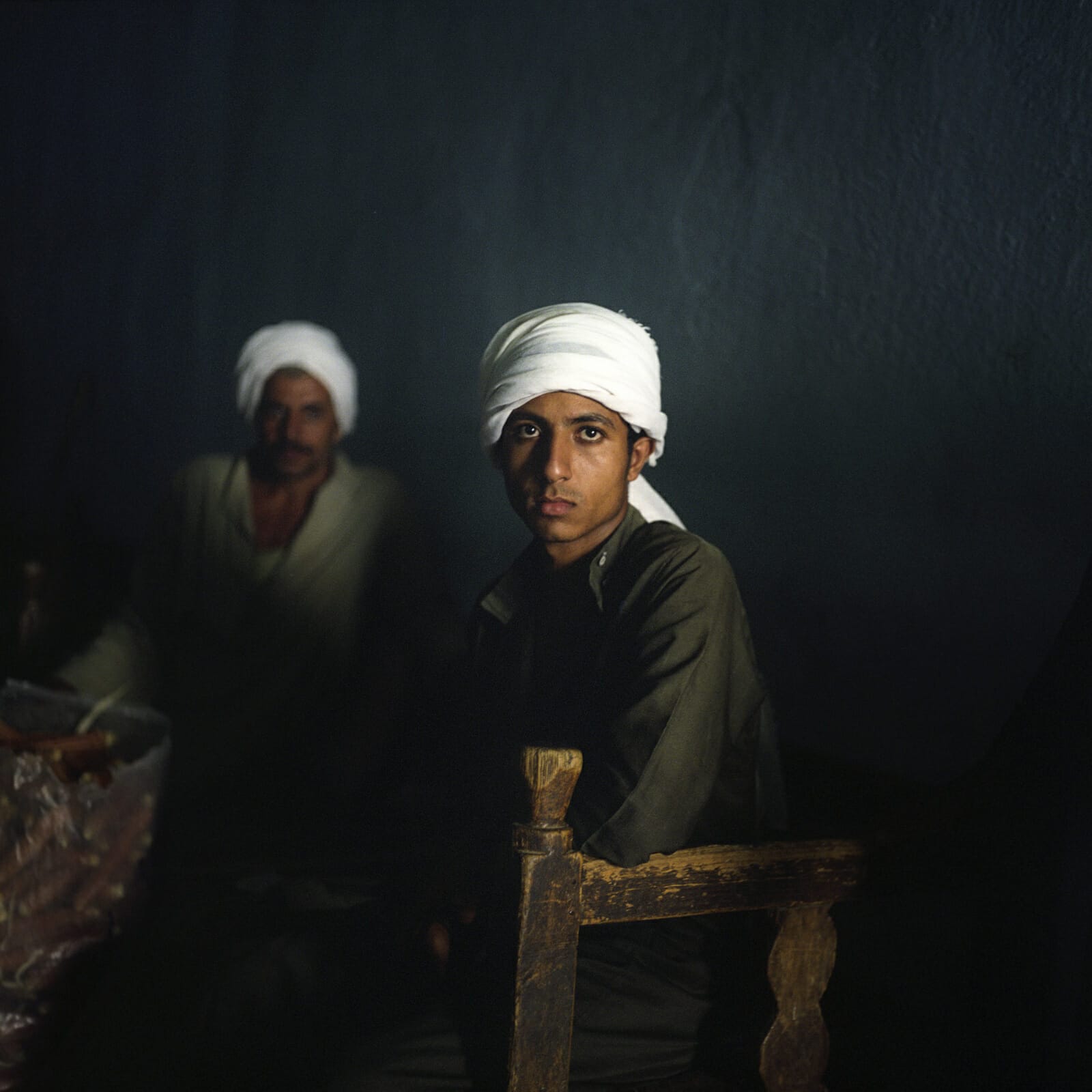 Hommes au turban, Minya, Égypte