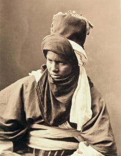 Femme touareg, Algérie