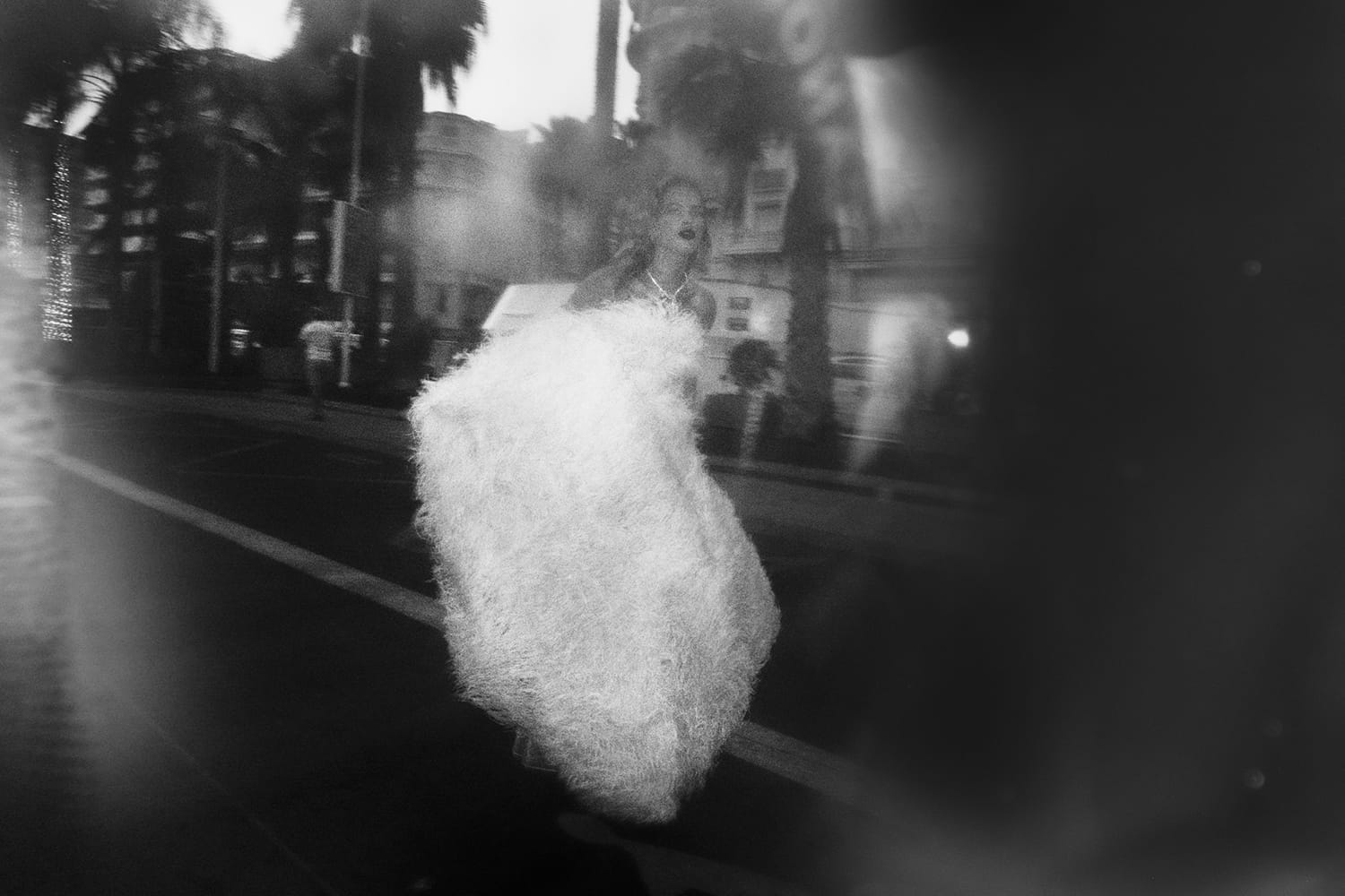 Running In A White Gown